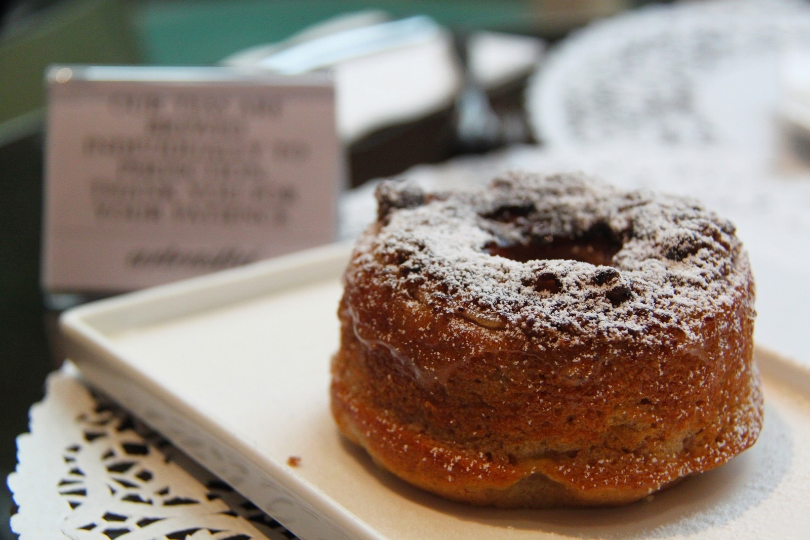 A donut.